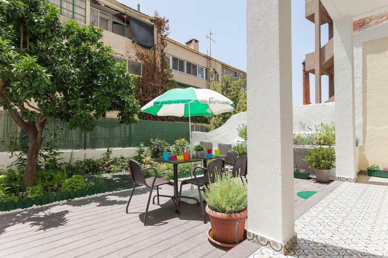Sunny Orange Garden Apartment In Central Lisbon Exterior photo